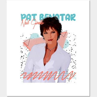 Retro Pat Benatar 80s Fan Art Design Posters and Art